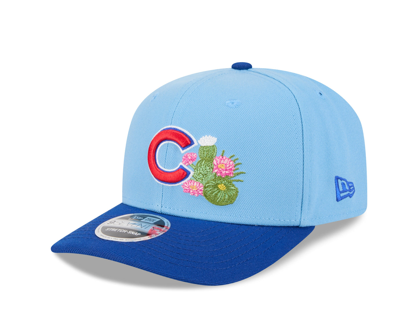 Chicago Cubs New Era 2026 Spring Training 9SEVENTY Stretch Snap Adjustable Hat - Blue Official Team Hat Sports Fan Cap