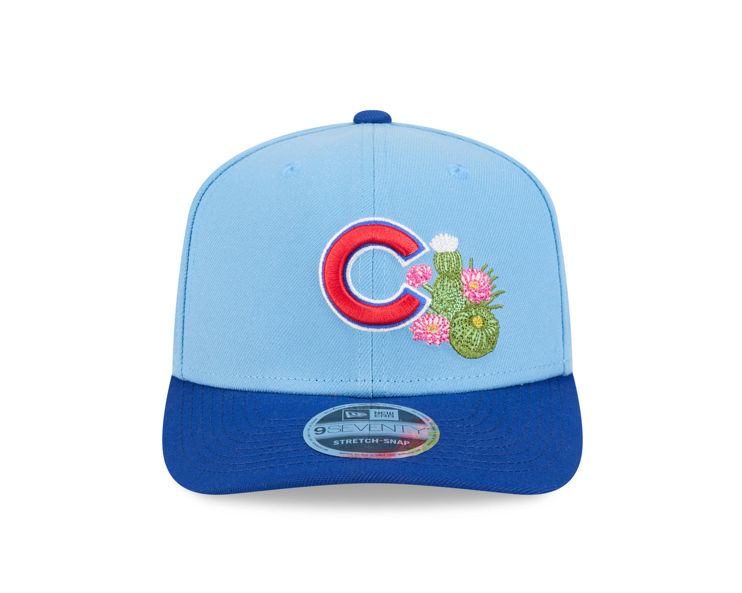 Chicago Cubs New Era 2026 Spring Training 9SEVENTY Stretch Snap Adjustable Hat - Blue Official Team Hat Sports Fan Cap