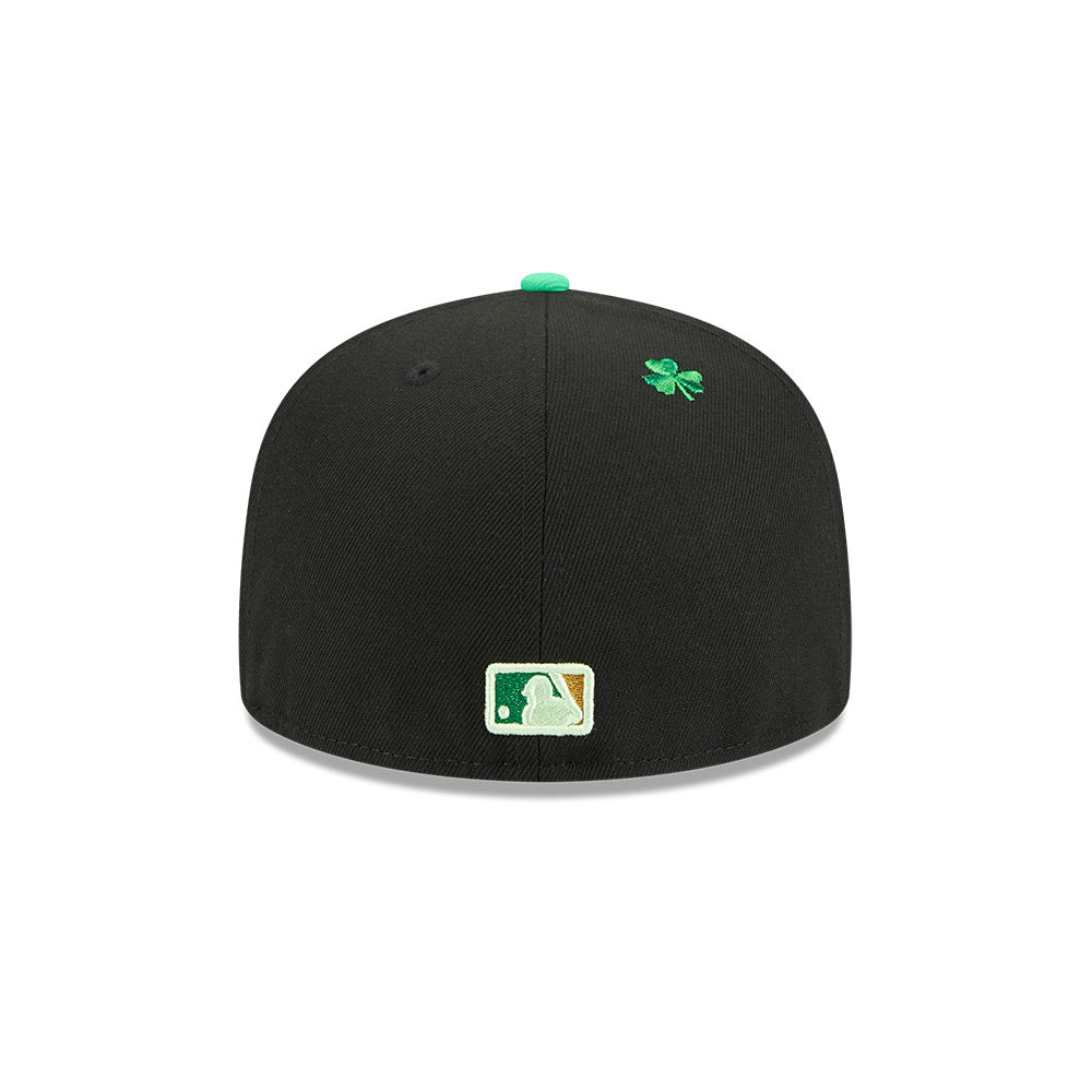 Men's Chicago White Sox New Era Black 2026 St. Patrick's Day Authentic Collection On-Field 59FIFTY Fitted Hat Official Team Hat Sports Fan Cap