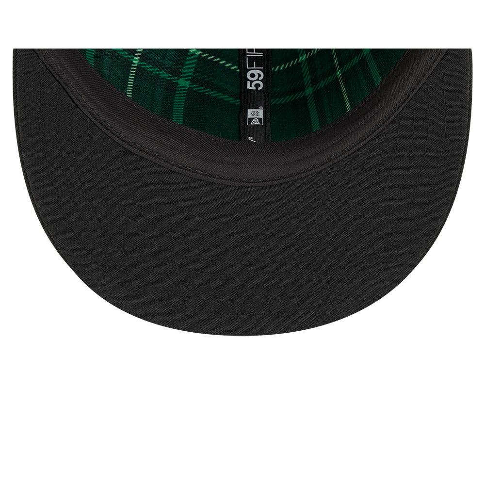Men's Chicago White Sox New Era Black 2026 St. Patrick's Day Authentic Collection On-Field 59FIFTY Fitted Hat Official Team Hat Sports Fan Cap