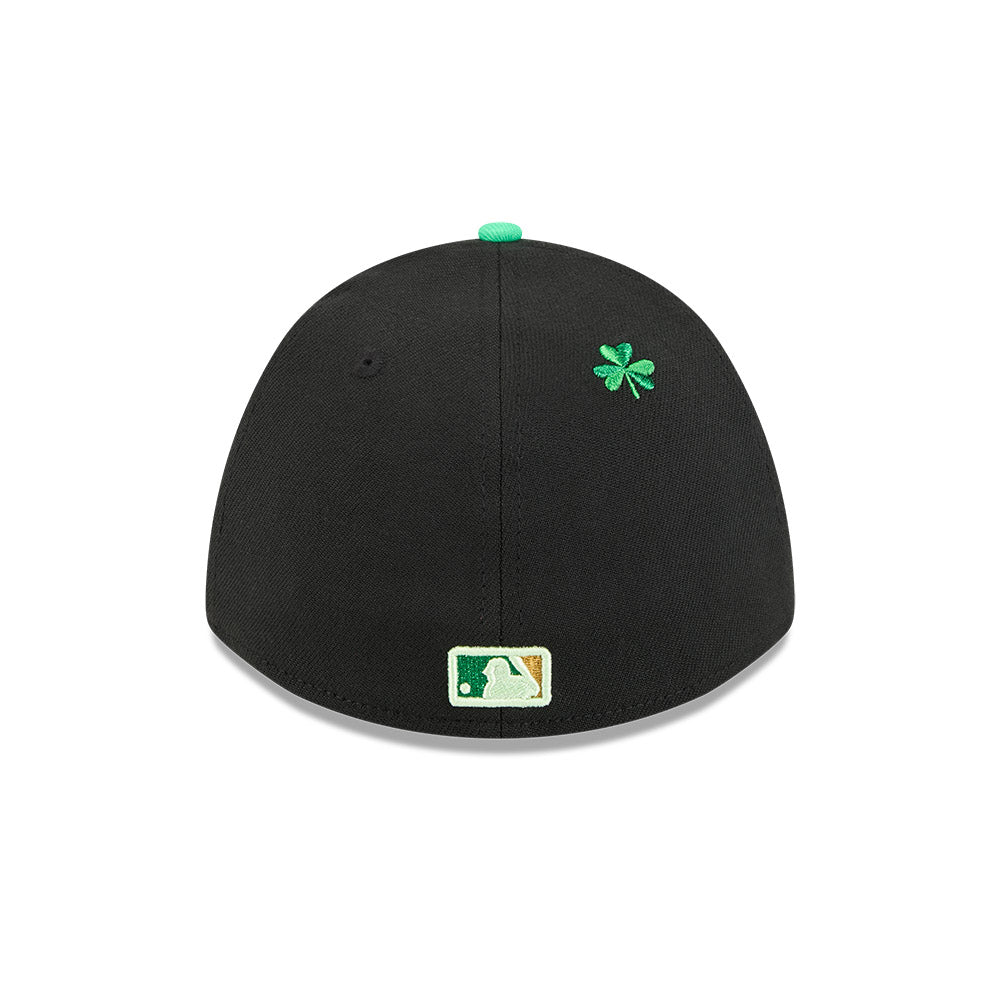 Chicago Cubs New Era M-Crown 39Thirty St. Patrick's Day Flex Fit Hat Official Team Hat Sports Fan Cap
