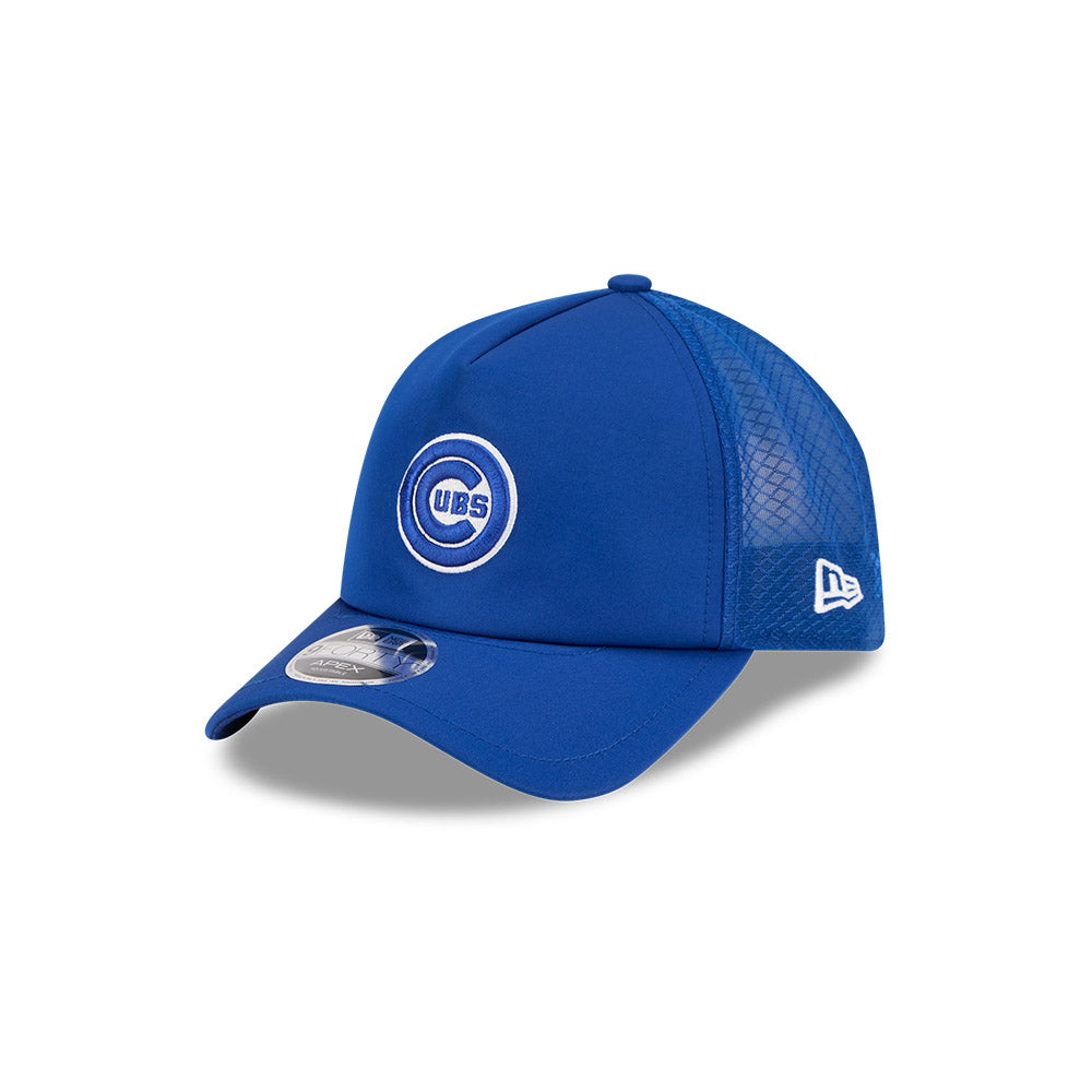 Chicago Cubs New Era 2026 Batting Practice 9Forty APEX Bullseye Logo Snap Adjustable Hat-Royal Official Team Hat Sports Fan Cap