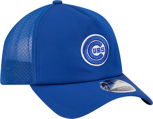 Chicago Cubs New Era 2026 Batting Practice 9Forty APEX Bullseye Logo Snap Adjustable Hat-Royal Official Team Hat Sports Fan Cap