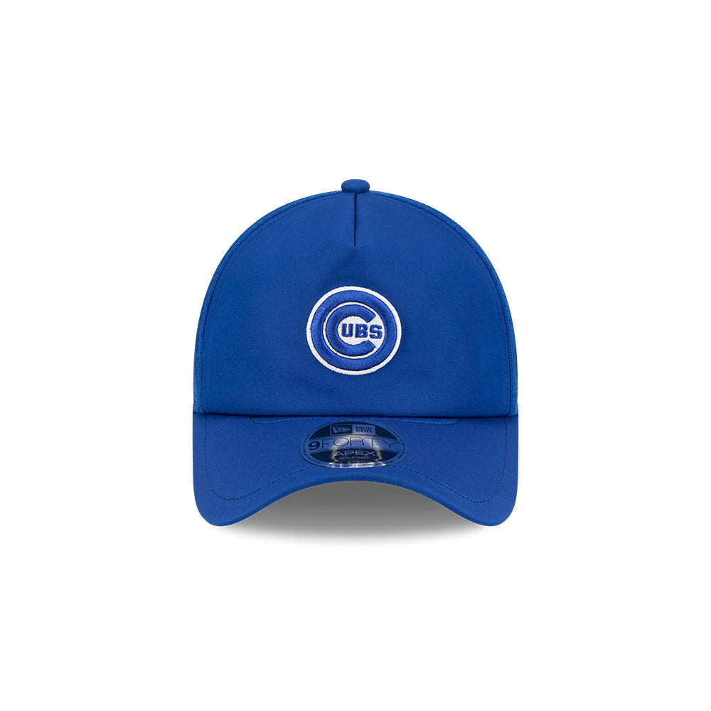 Chicago Cubs New Era 2026 Batting Practice 9Forty APEX Bullseye Logo Snap Adjustable Hat-Royal Official Team Hat Sports Fan Cap
