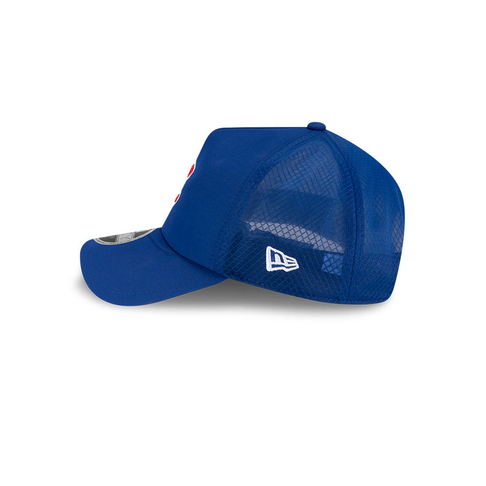 Chicago Cubs New Era 2026 Batting Practice 9Forty APEX "C" Logo Snap Adjustable Hat-Royal Official Team Hat Sports Fan Cap