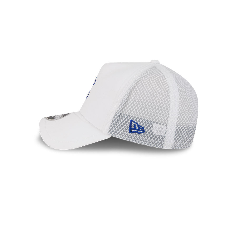 Chicago Cubs New Era 2026 Batting Practice 9Forty APEX "C" Logo Snap Adjustable Hat-White Official Team Hat Sports Fan Cap