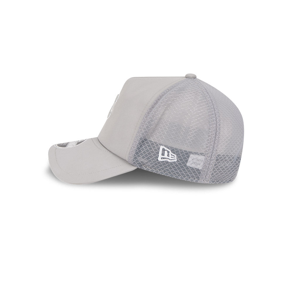 Chicago Cubs New Era 2026 Batting Practice 9Forty APEX "C" Logo Snap Adjustable Hat-Grey Official Team Hat Sports Fan Cap