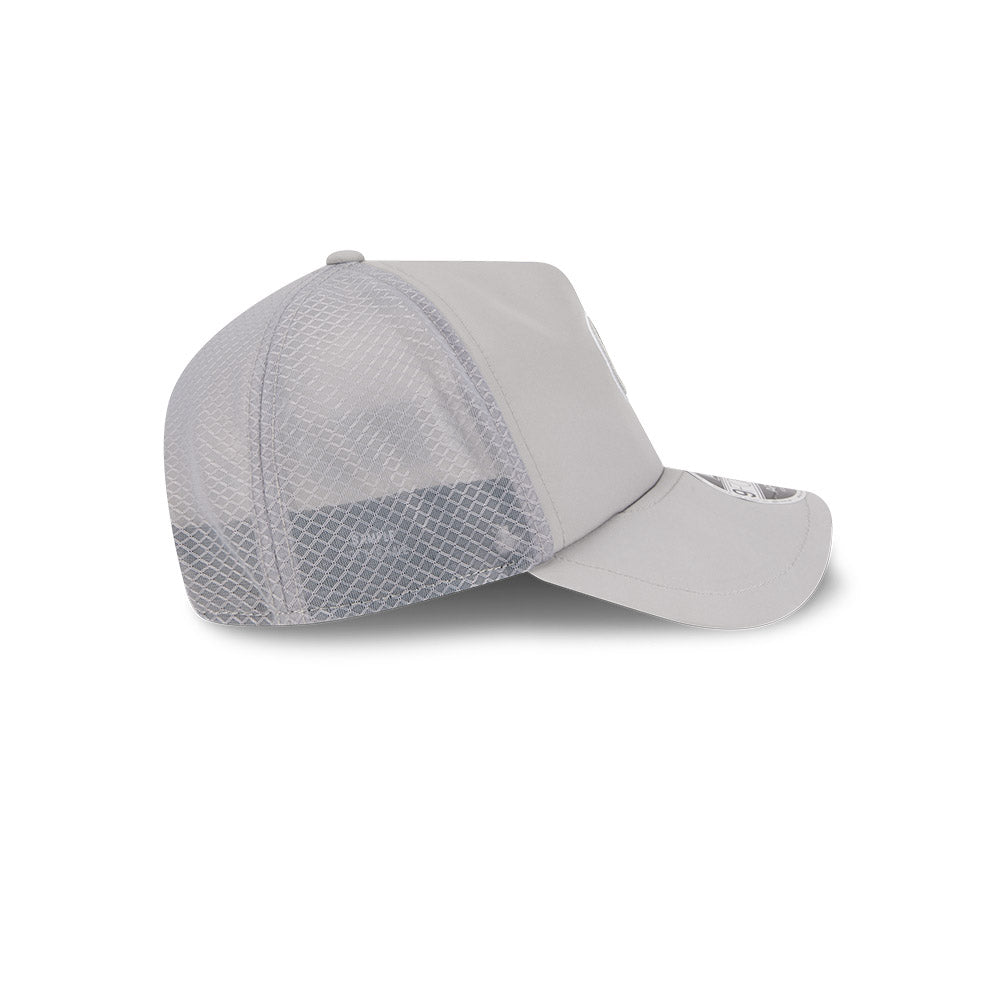 Chicago Cubs New Era 2026 Batting Practice 9Forty APEX "C" Logo Snap Adjustable Hat-Grey Official Team Hat Sports Fan Cap