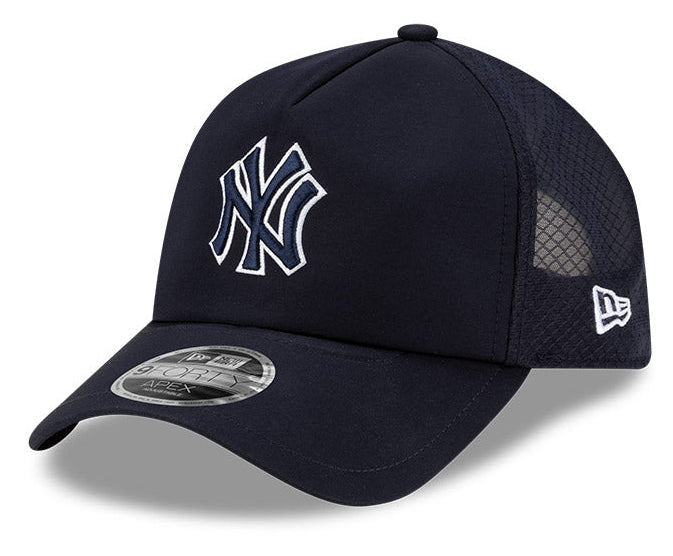 New York Yankees New Era Batting Practice 2026 9Forty APEX Snap Adjustable Hat-Navy Official Team Hat Sports Fan Cap