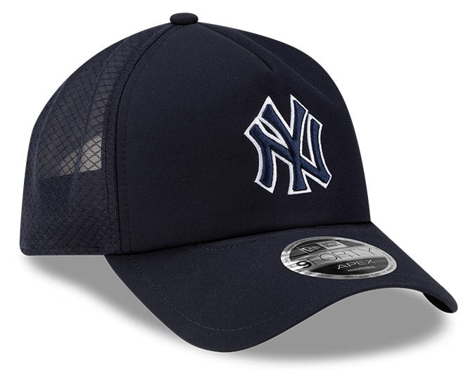 New York Yankees New Era Batting Practice 2026 9Forty APEX Snap Adjustable Hat-Navy Official Team Hat Sports Fan Cap