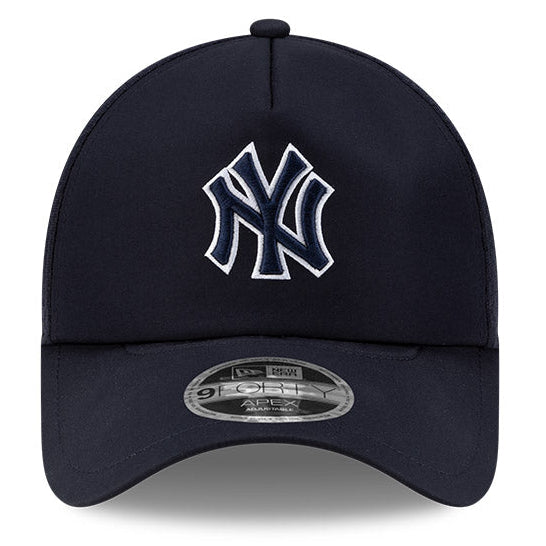 New York Yankees New Era Batting Practice 2026 9Forty APEX Snap Adjustable Hat-Navy Official Team Hat Sports Fan Cap