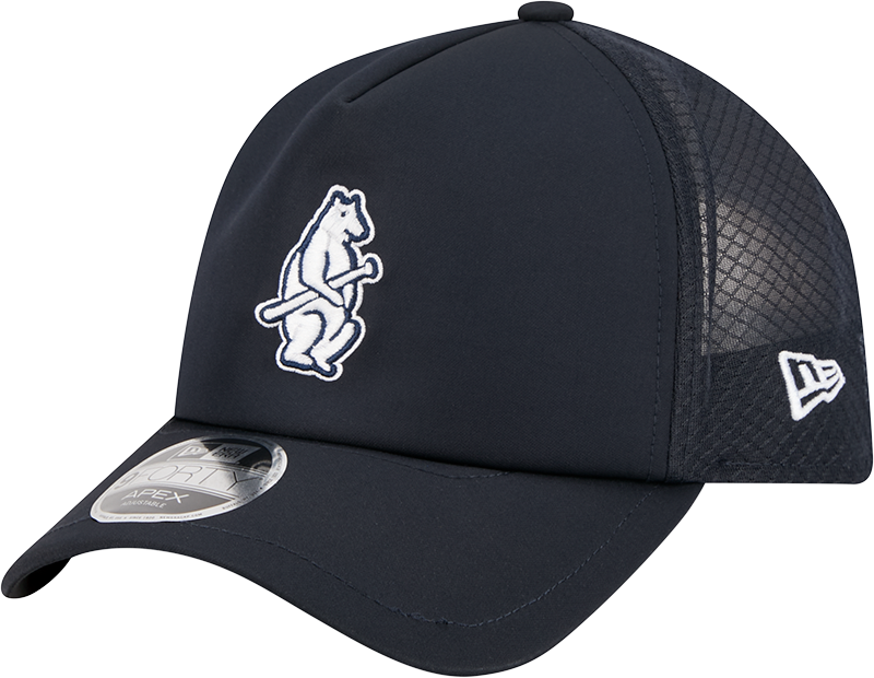 Chicago Cubs New Era 2026 Batting Practice 9Forty APEX Snap Adjustable Hat-Navy Official Team Hat Sports Fan Cap