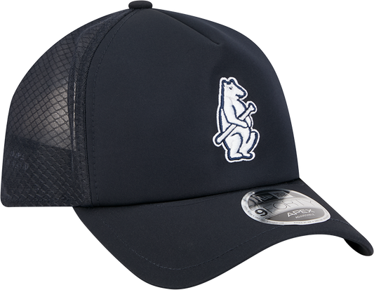 Chicago Cubs New Era 2026 Batting Practice 9Forty APEX Snap Adjustable Hat-Navy Official Team Hat Sports Fan Cap