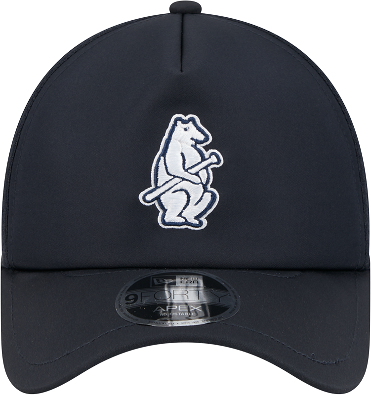 Chicago Cubs New Era 2026 Batting Practice 9Forty APEX Snap Adjustable Hat-Navy Official Team Hat Sports Fan Cap