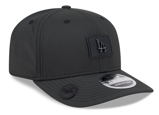 Los Angeles Dodgers New Era 2026 Clubhouse 9SEVENTY Stretch Snap Adjustable Hat-Black Tonal Official Team Hat Sports Fan Cap