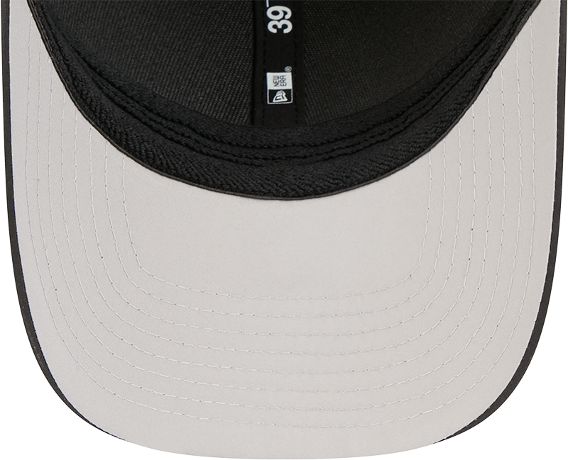 Los Angeles Dodgers New Era M-Crown 39Thirty Metallic Black Performance Flex Fit Hat Official Team Hat Sports Fan Cap