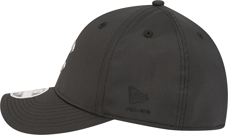 Chicago Cubs New Era M-Crown 39Thirty Metallic Black Performance Flex Fit Hat Official Team Hat Sports Fan Cap