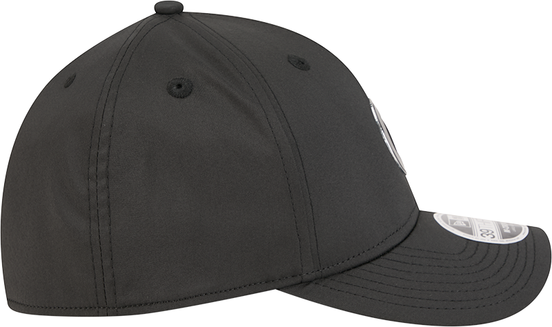 Chicago Cubs New Era M-Crown 39Thirty Metallic Black Performance Flex Fit Hat Official Team Hat Sports Fan Cap