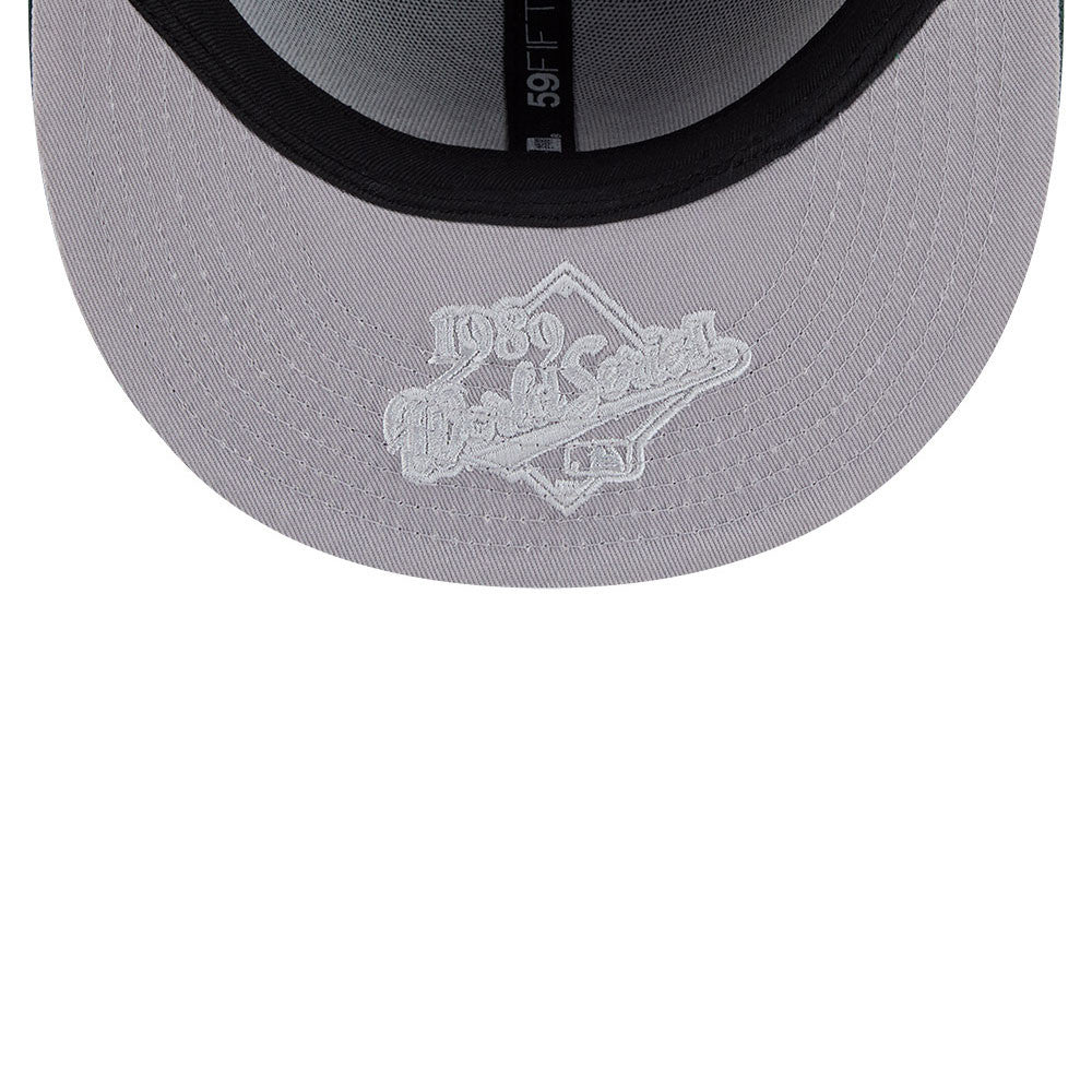 Oakland Athletics MLB Hidden Hit 59FIFTY Fitted New Era Official Team Hat Sports Fan Cap