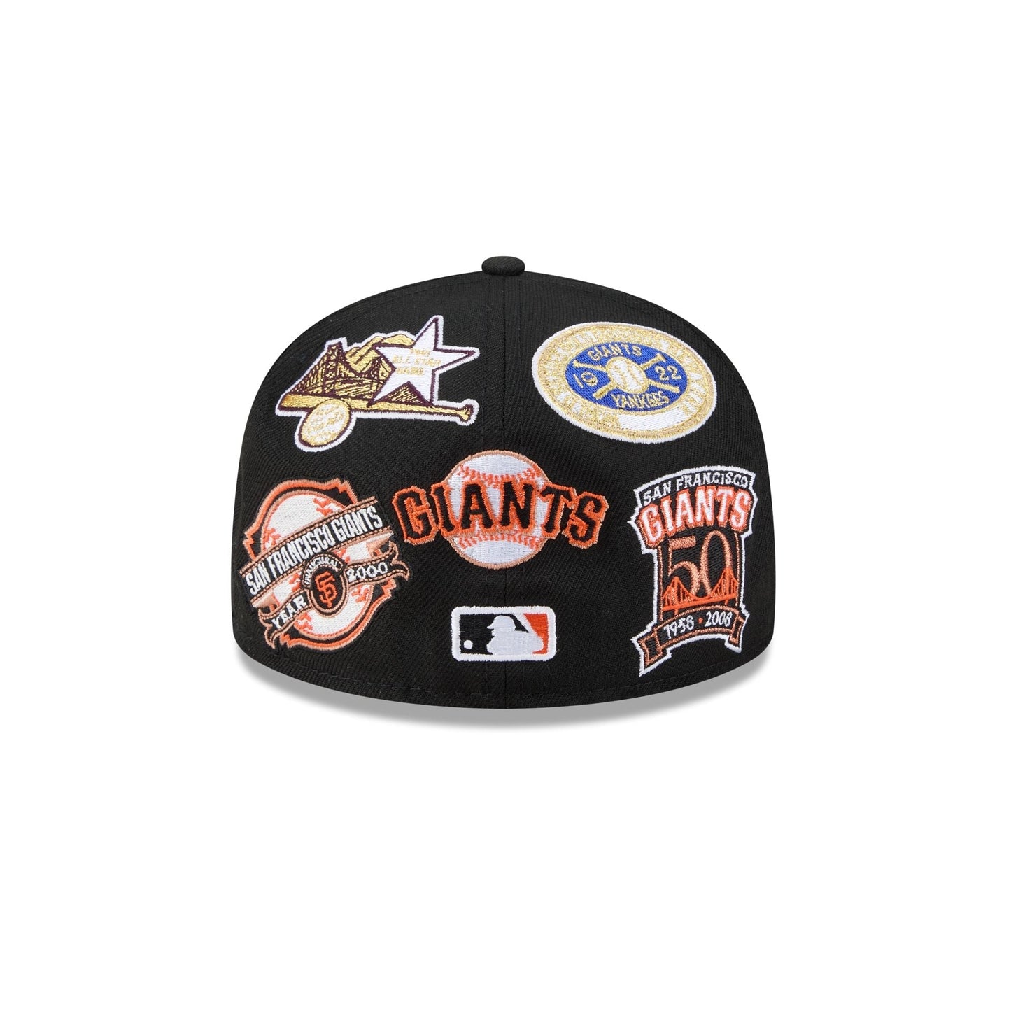San Francisco Giants MLB All Over Patch 59FIFTY Fitted New Era Official Team Hat Sports Fan Cap