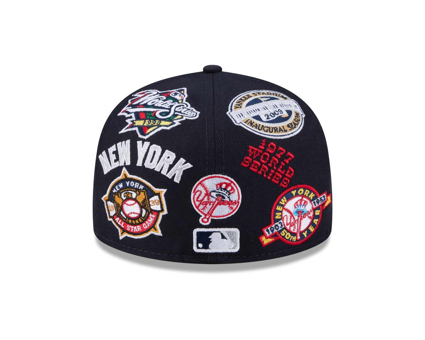 New York Yankees MLB All Over Patch 59FIFTY New Era Official Team Hat Sports Fan Cap