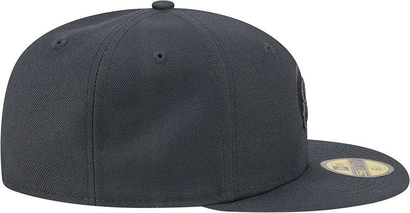 Chicago Cubs Storm Gray Walking Bear Logo 59FIFTY Fitted Cap By New Era Official Team Hat Sports Fan Cap