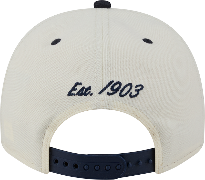 New York Yankees New Era Arched Ivory A-Frame 9FIFTY Snapback Hat Official Team Hat Sports Fan Cap