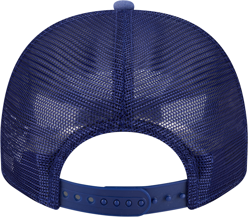 Los Angeles Dodgers New Era Blue Worn A-Frame 9FIFTY Trucker Snapback Hat Official Team Hat Sports Fan Cap