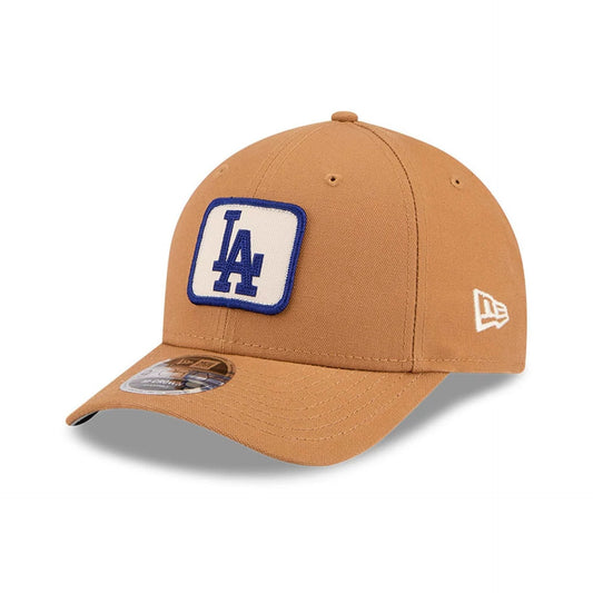 Los Angeles Dodgers MLB Team Choice 9FORTY M-Crown Strapback New Era Brown Official Team Hat Sports Fan Cap