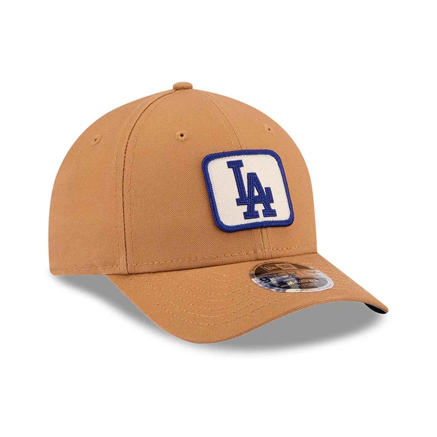 Los Angeles Dodgers MLB Team Choice 9FORTY M-Crown Strapback New Era Brown Official Team Hat Sports Fan Cap
