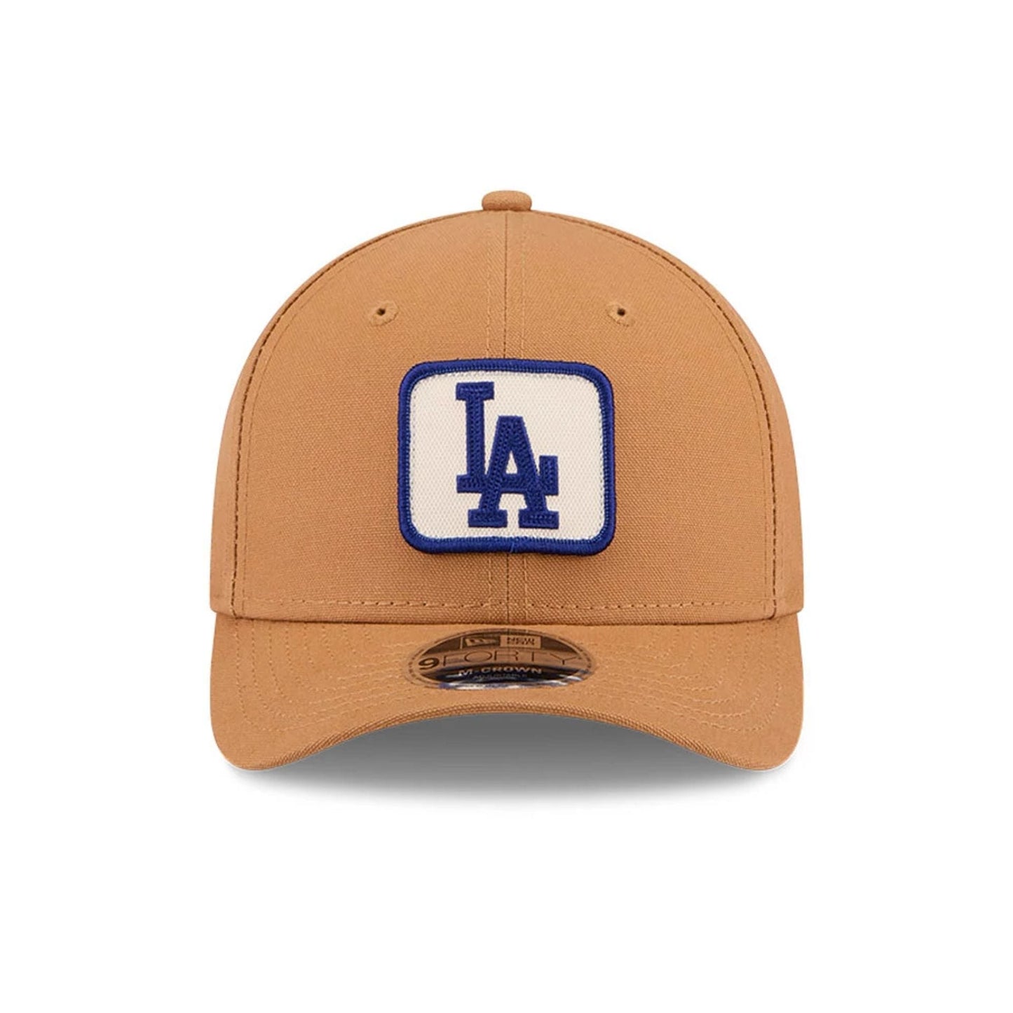 Los Angeles Dodgers MLB Team Choice 9FORTY M-Crown Strapback New Era Brown Official Team Hat Sports Fan Cap
