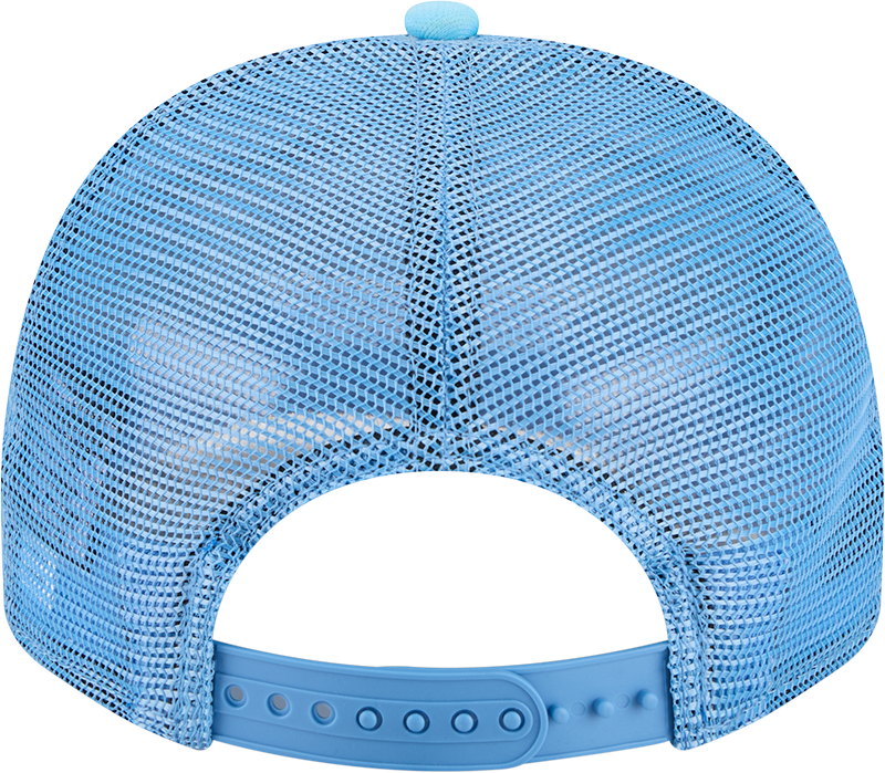 Chicago Cubs New Era Blue Worn A-Frame 9FIFTY Trucker Snapback Hat Official Team Hat Sports Fan Cap