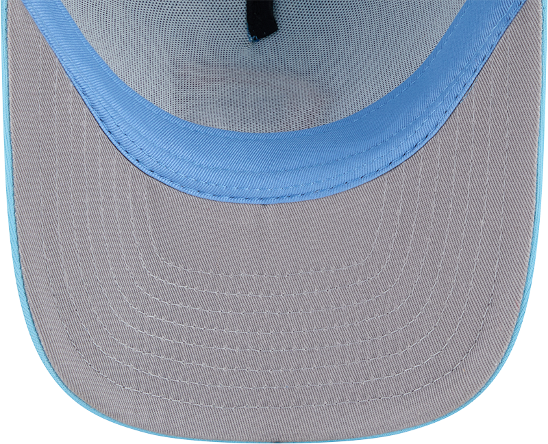 Chicago Cubs New Era Blue Worn A-Frame 9FIFTY Trucker Snapback Hat Official Team Hat Sports Fan Cap