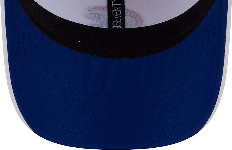Chicago Cubs New Era White Sport Rope 9SEVENTY Stretch Snap Adjustable Hat-Walking Bear Official Team Hat Sports Fan Cap