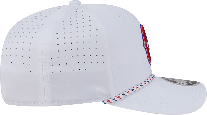 Chicago Cubs New Era 2nd Alternate White Sport Rope 9SEVENTY Stretch Snap Adjustable Hat Official Team Hat Sports Fan Cap