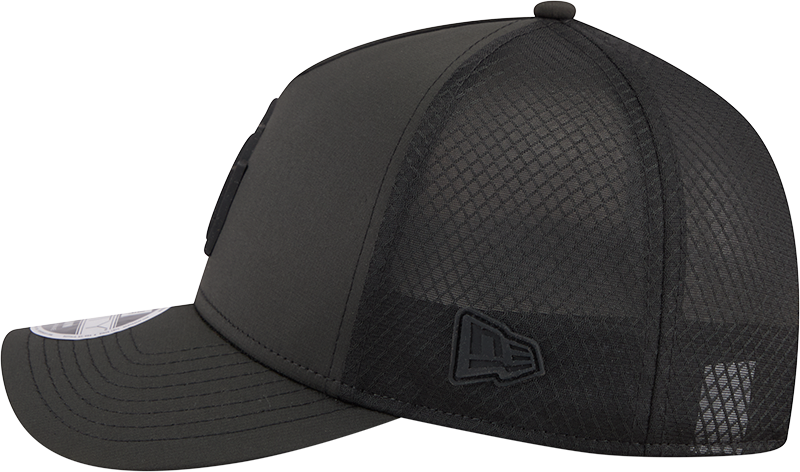 Los Angeles Dodgers New Era Badged 9FORTY M-Crown Adjustable Hat-Black Official Team Hat Sports Fan Cap