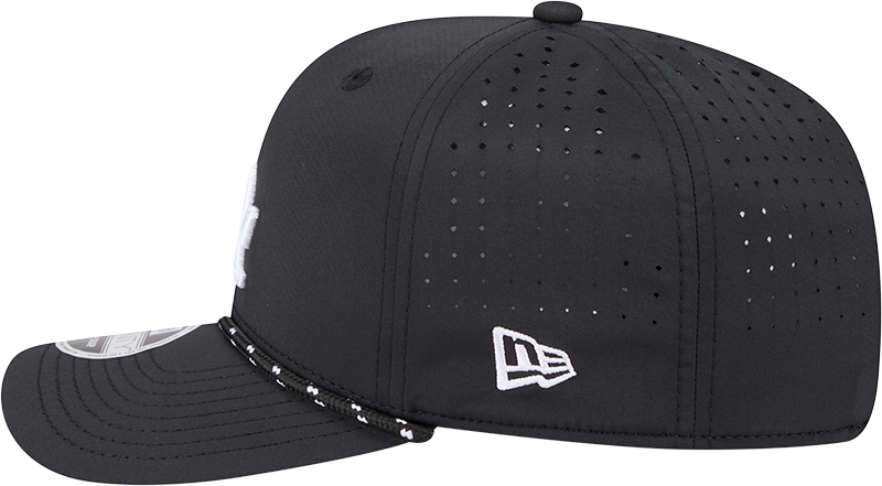 Men's Los Angeles Dodgers New Era Black Performance 9SEVENTY Sport Adjustable Hat Official Team Hat Sports Fan Cap