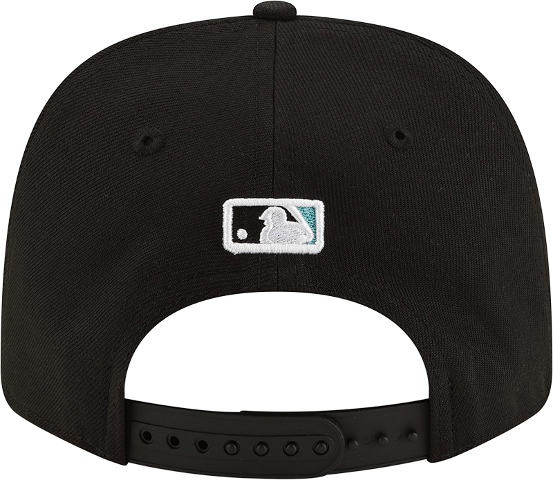 Florida Marlins Cooperstown New Era Black 9SEVENTY Adjustable Hat Official Team Hat Sports Fan Cap