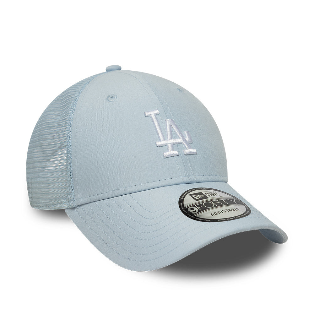 Los Angeles Dodgers MLB Homefield 9FORTY Snapback Trucker Light Blue Official Team Hat Sports Fan Cap
