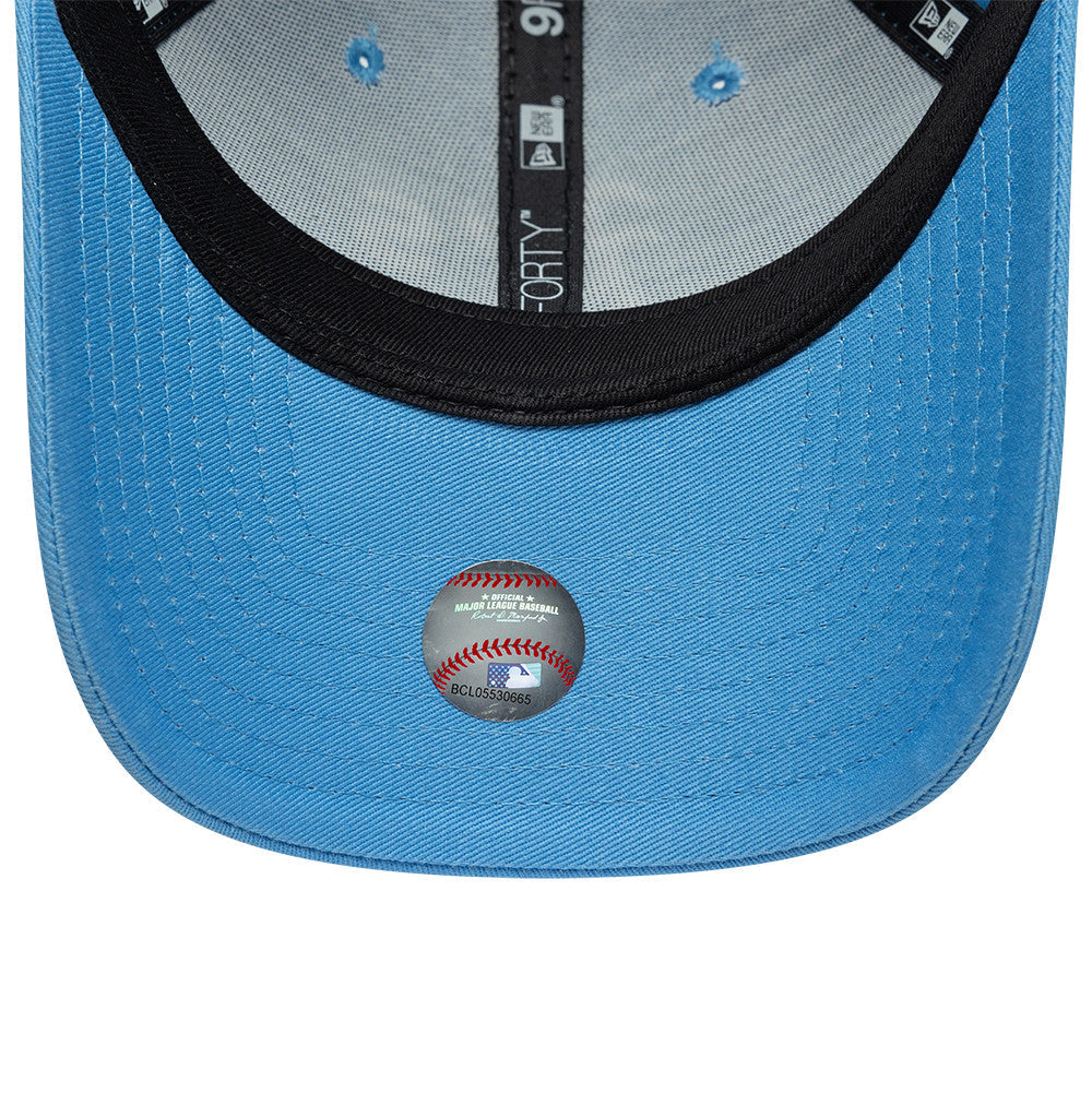 Oakland Athletics MLB League Essential 9FORTY Strapback New Era Blue Official Team Hat Sports Fan Cap