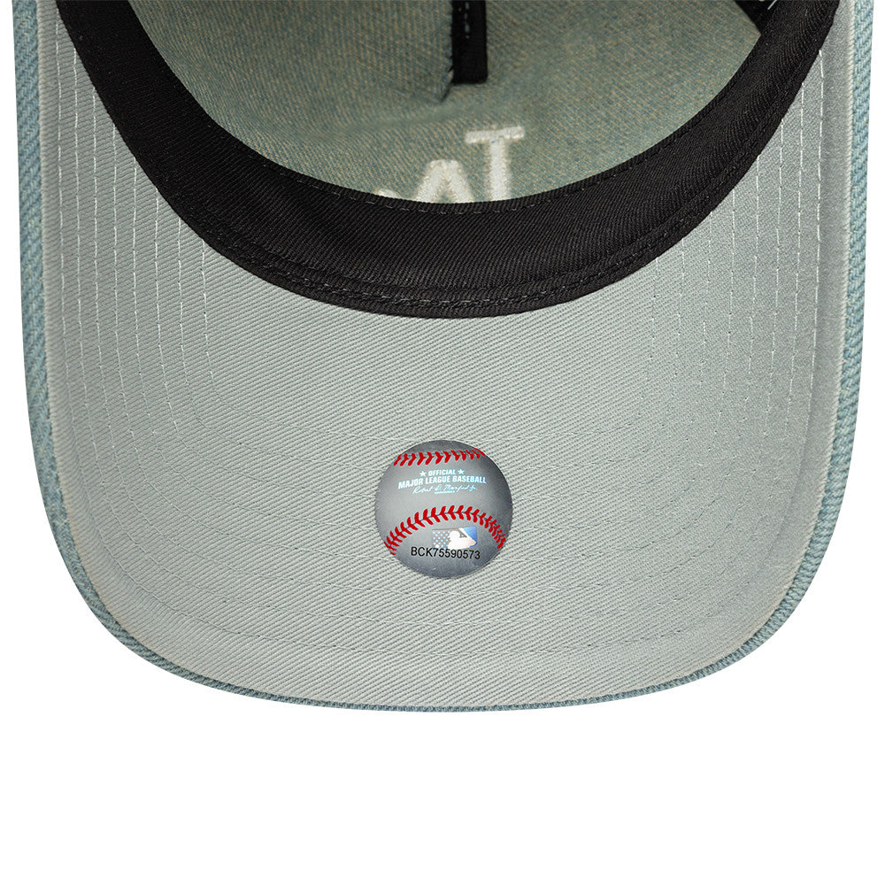 Los Angeles Dodgers MLB Womens Aframe 9Twenty Strapback New Era Denim Official Team Hat Sports Fan Cap