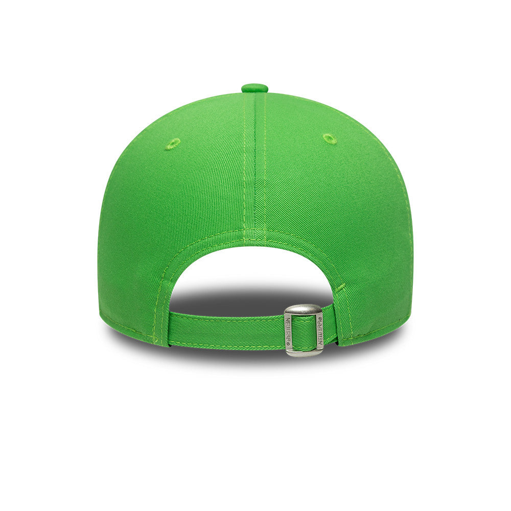Los Angeles Dodgers MLB League Essential 9FORTY Strapback New Era Green/White Official Team Hat Sports Fan Cap