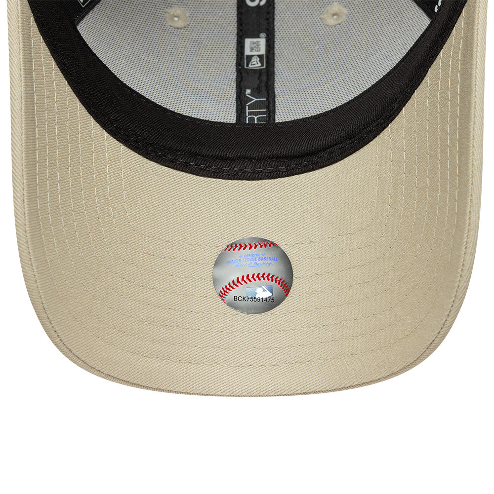 New York Yankees MLB Womens Metallic 9Forty Strapback Beige/Purple Official Team Hat Sports Fan Cap