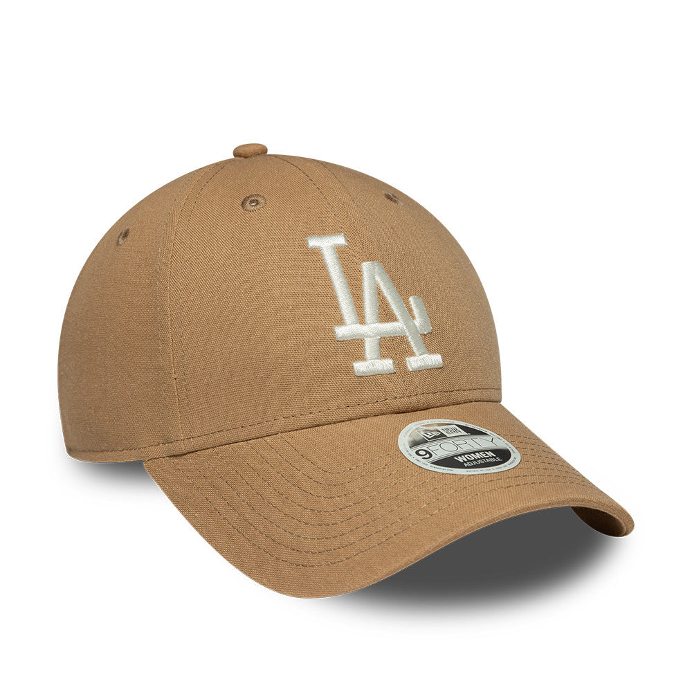 Los Angeles Dodgers MLB Linnen 9FORTY Women Strapback Snapback New Era Official Team Hat Sports Fan Cap
