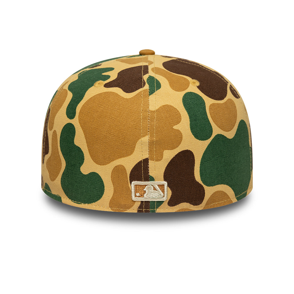New York Yankees MLB 59FIFTY Fitted New Era Light Camo Official Team Hat Sports Fan Cap