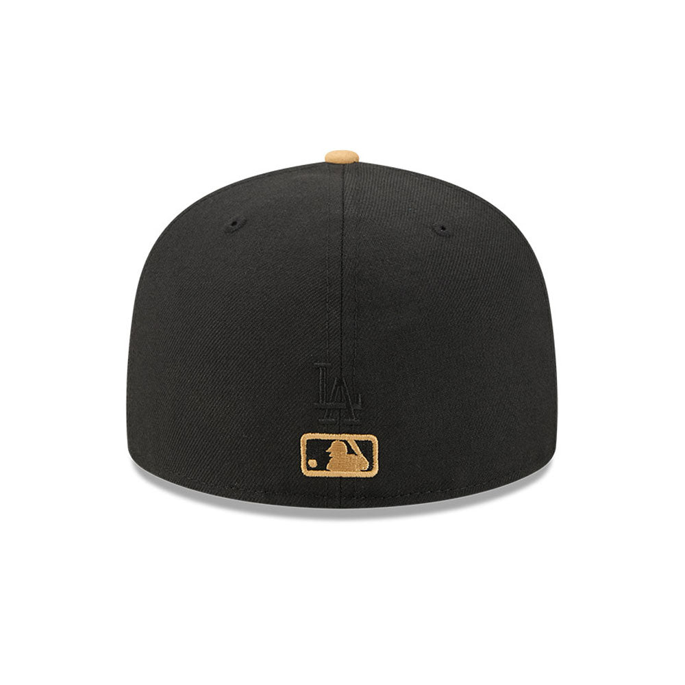 Los Angeles Dodgers MLB 5950Day New Era Black/Gold Official Team Hat Sports Fan Cap