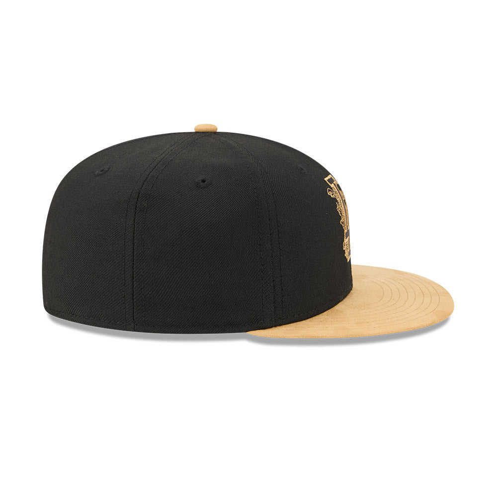 Los Angeles Dodgers MLB 5950Day New Era Black/Gold Official Team Hat Sports Fan Cap