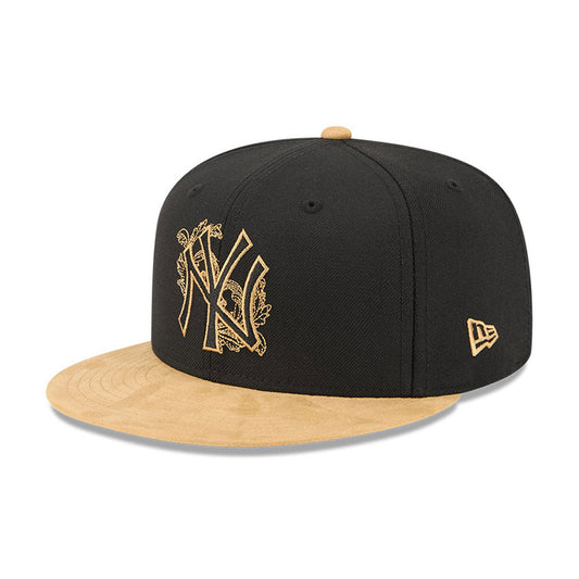 New York Yankees MLB 5950Day New Era Black/Gold Official Team Hat Sports Fan Cap
