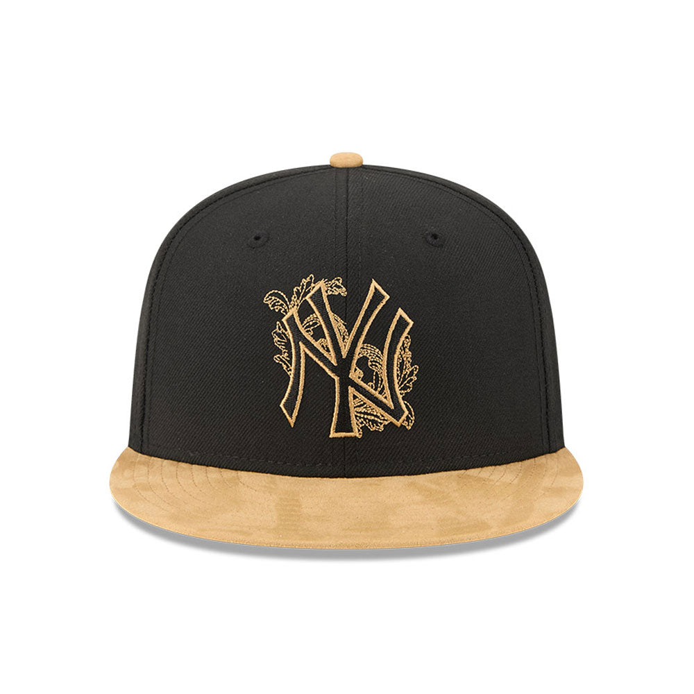 New York Yankees MLB 5950Day New Era Black/Gold Official Team Hat Sports Fan Cap