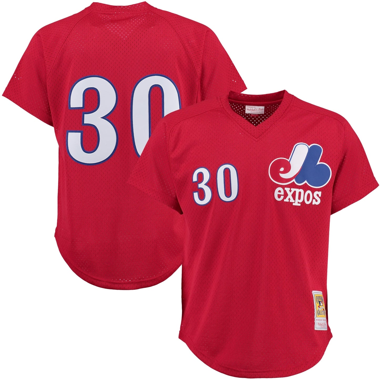 Tim Raines Montreal Expos Mitchell & Ness Batting Practice Jersey - Red Official Team Jersey Sports Fan Apparel